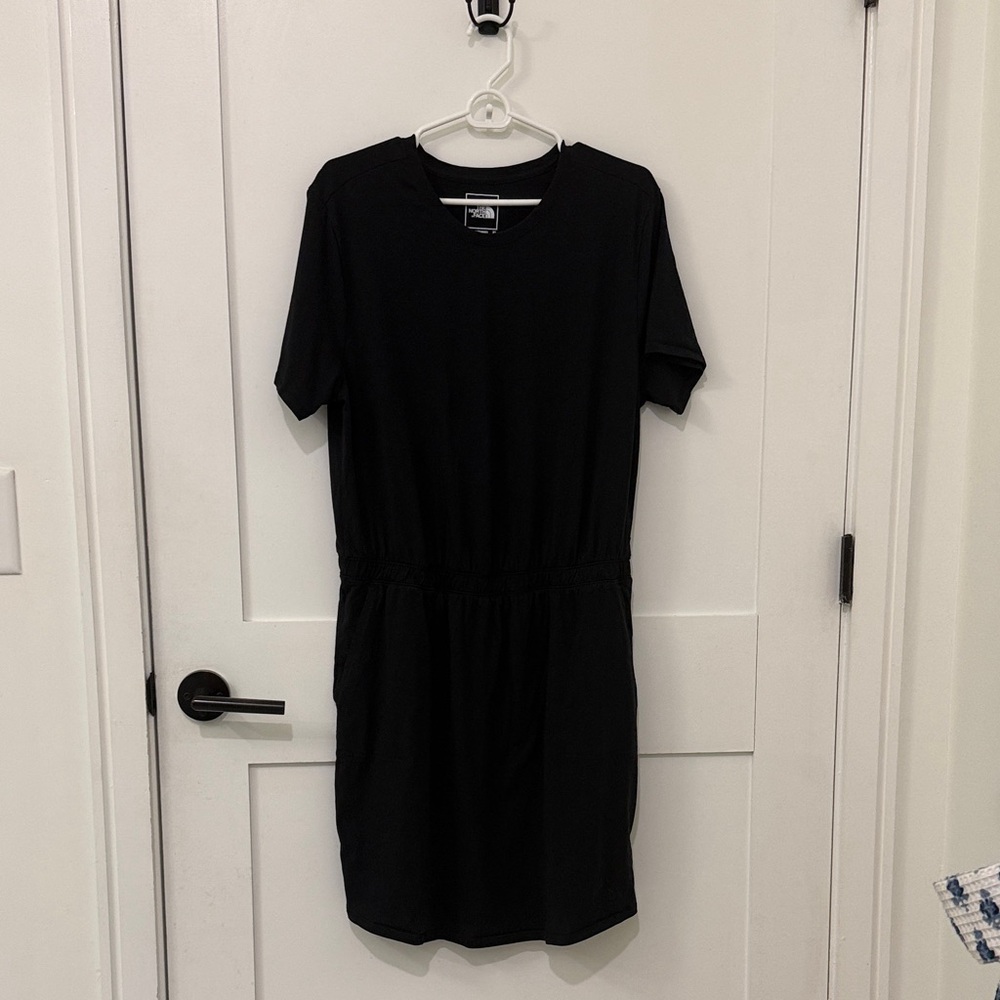 The North Face Black Short Sleeve Mini Dress